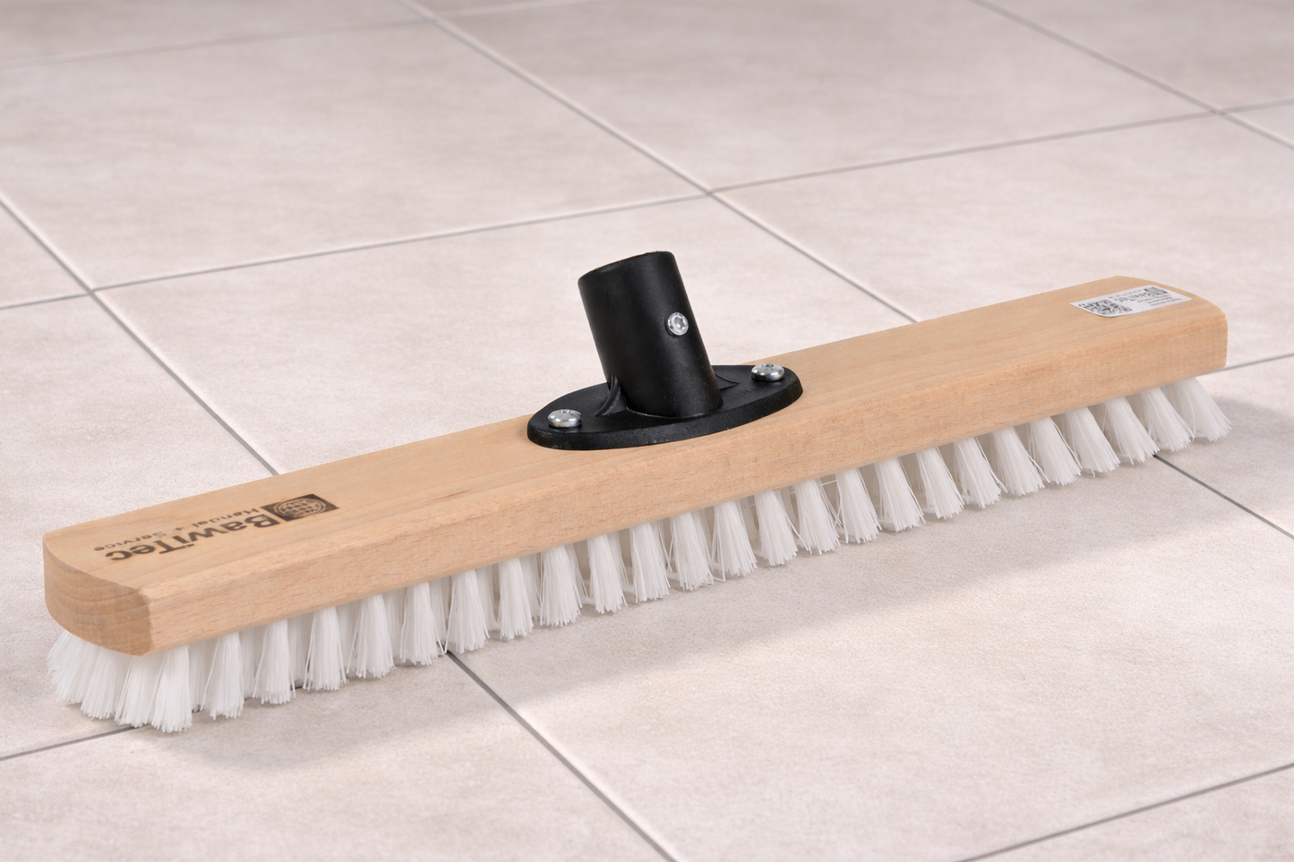 Profi Schrubber Großraumschrubber 40cm mit Kunststoffhalter verschraubt ohne Stiel Holzschrubber