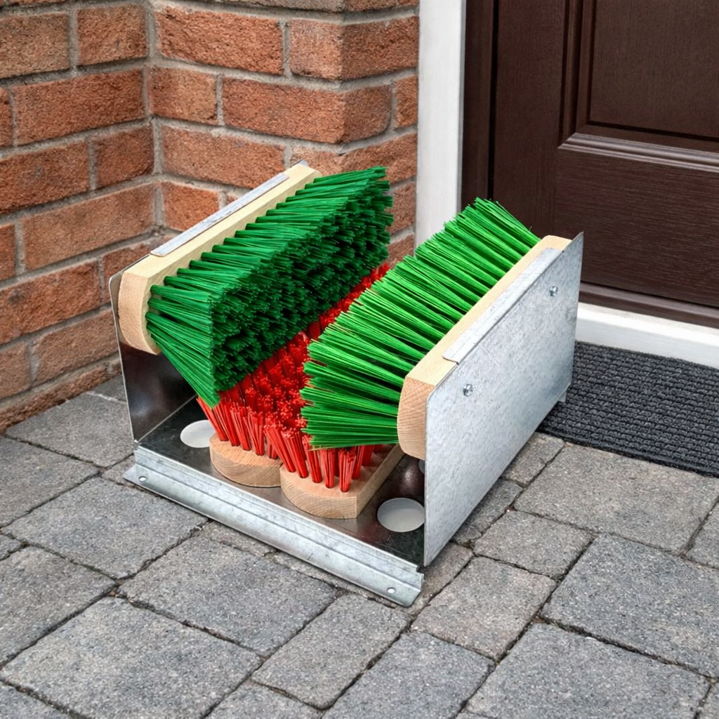 Profi Schuhputzer Schuh- und Stiefelreiniger Schuhabtreter Schuhreiniger Stiefelreiniger Schuhabstreifer