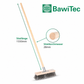 Steel wire broom 30cm with metal holder and handle wooden handle length 140cm 160cm scratch broom