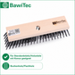 Steel wire broom 30cm with standard handle hole wire broom scratch broom garden broom without handle