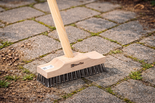 Steel wire scrubber 22cm scrubber with handle 140cm long wire scrubber scratch scrubber