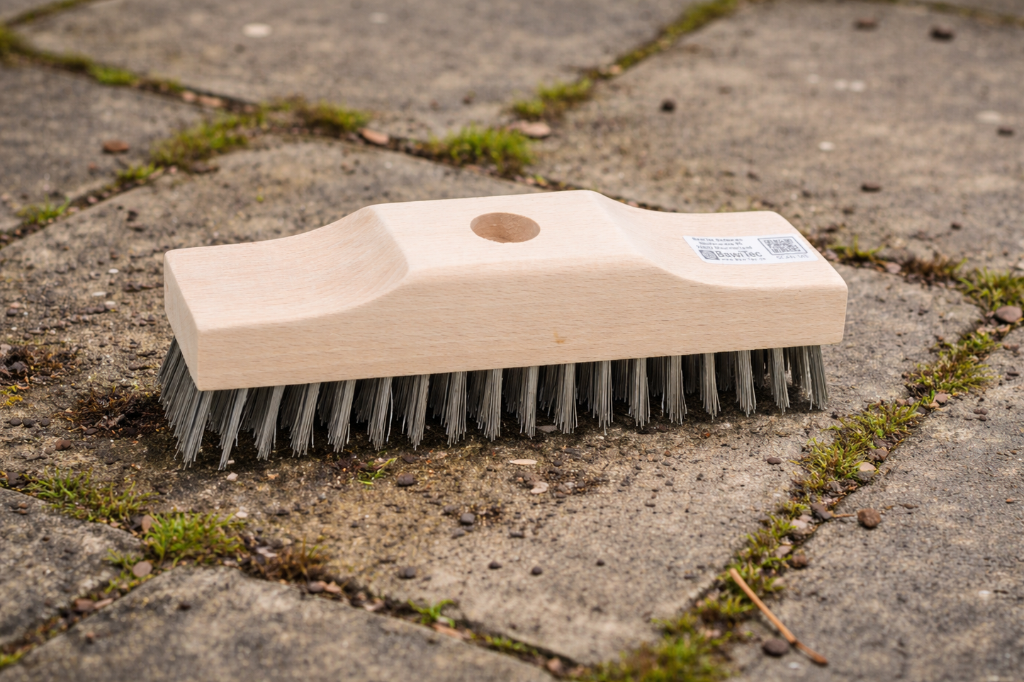 Stahldrahtschrubber 22cm mit Standard-Stielloch Drahtschrubber Metallschrubber