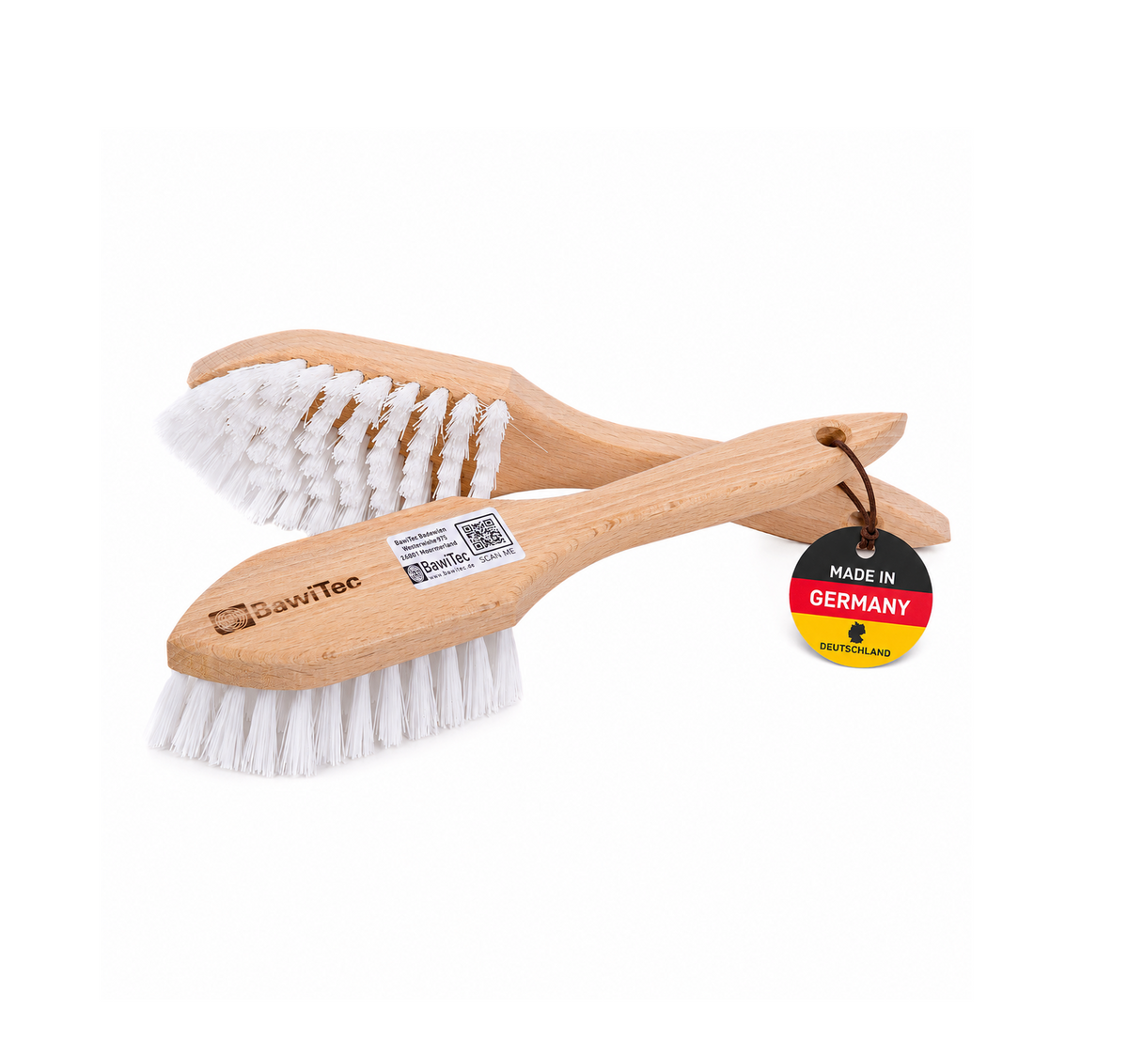 2 Stück Stielbürsten spitz Reinigungsbürsten 265mm ppn-Borsten