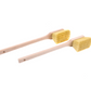 2 Stück XL Stielbürsten Langstiel Reinigungsbürsten 450mm NaturFibre-Borsten Handbürsten
