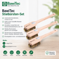3 Stück Stielbürsten Reinigungsbürsten 43cm Lang UnionMix-Borsten hart Scheuerbürsten-Set
