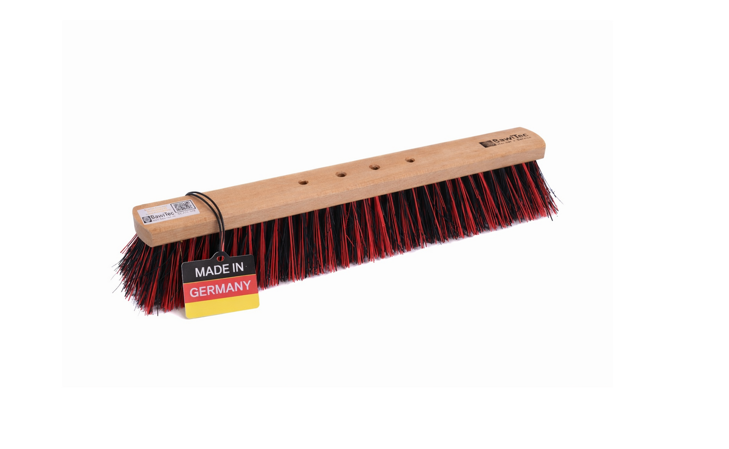 Professional street broom ArengaMix bristles with 4-hole change system sweeping broom broom without handle