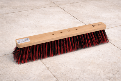 Professional street broom ArengaMix bristles with 4-hole change system sweeping broom broom without handle
