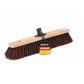 Professional street broom ArengaMix bristles with plastic handle holder for coarse and fine dirt
