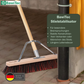 Professioneller Kehrbesen ArengaMix mit Stielstabilisator und Holzstiel Stiel Borsten-Mix