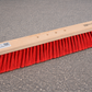 Professional street broom Elaston bristles red with 4-hole change system Broom without handle Scrub broom