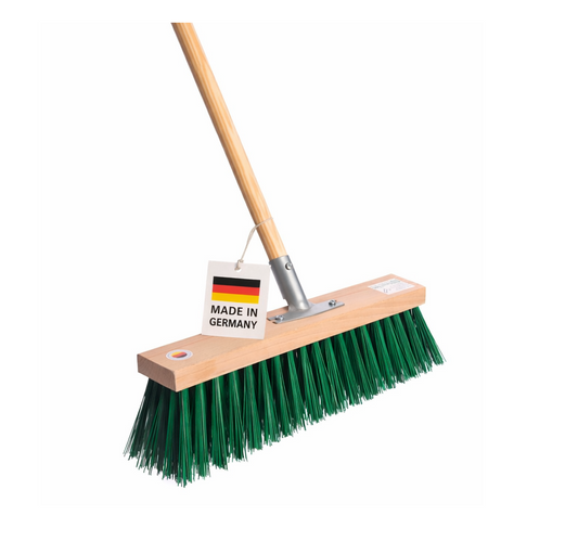 Robuster Straßenbesen Stall- und Gartenbesen extra lange PT-Borsten Besen