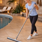 Stabiler Wasserschieber Wasserabzieher mit Teleskopstiel stufelos verstellbar Breite 45cm 55cm 75cm