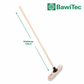 Wiper scrubber 30cm wide with wooden handle 120cm or 140cm length ppn plastic bristles