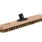 Professional scrubber large-capacity scrubber 40cm with plastic holder screwed without handle wooden scrubber
