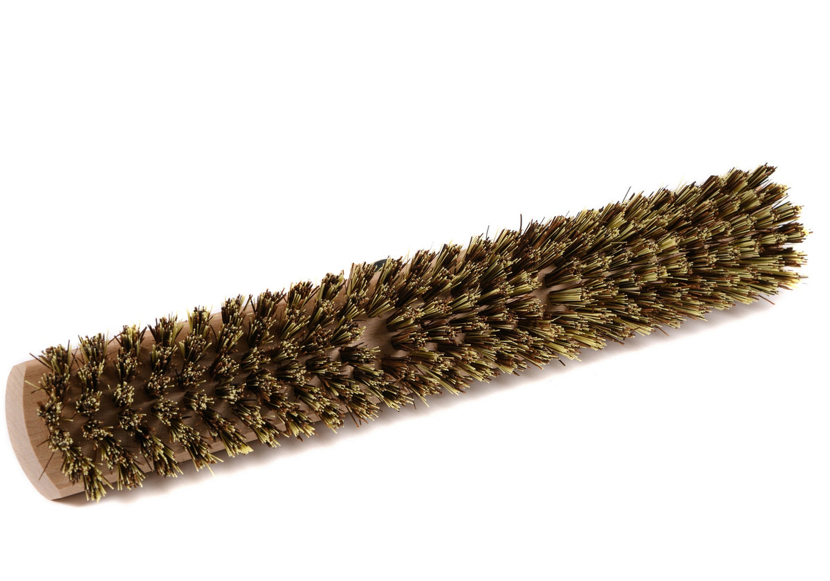 Großraumschrubber 40 cm mit Holzstiel & harten UnionMix-Borsten