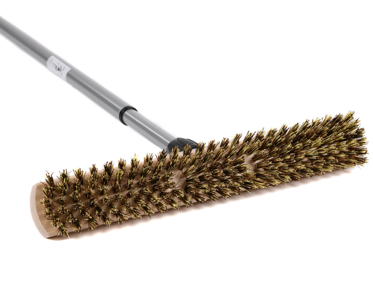 Großraumschrubber 40 cm mit Teleskopstiel und harten Borsten