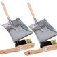 Kehrgarnitur Set 2-teilig Doppelpack – Handfeger & Kehrschaufel