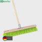 Professional garden broom complete set XL broom with hand brush, metal dustpan and garden handle