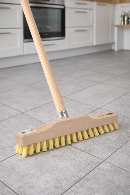 Rheinischer Wischer Schrubber mit passendem Stiel klein und handlich in verschiedenen Varianten