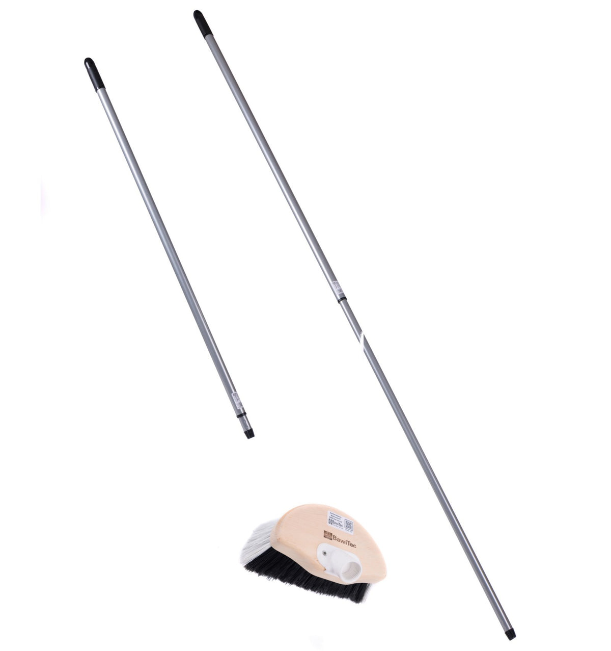 Allzweck-Waschbürste Halbmond mit Teleskopstiel Lang-Stiel