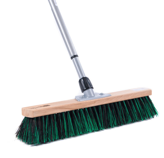 Universal broom BawiMix bristles with telescopic handle, infinitely adjustable