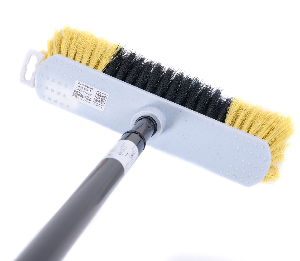 Plastic room broom with telescopic handle
