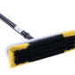 Plastic room broom with telescopic handle