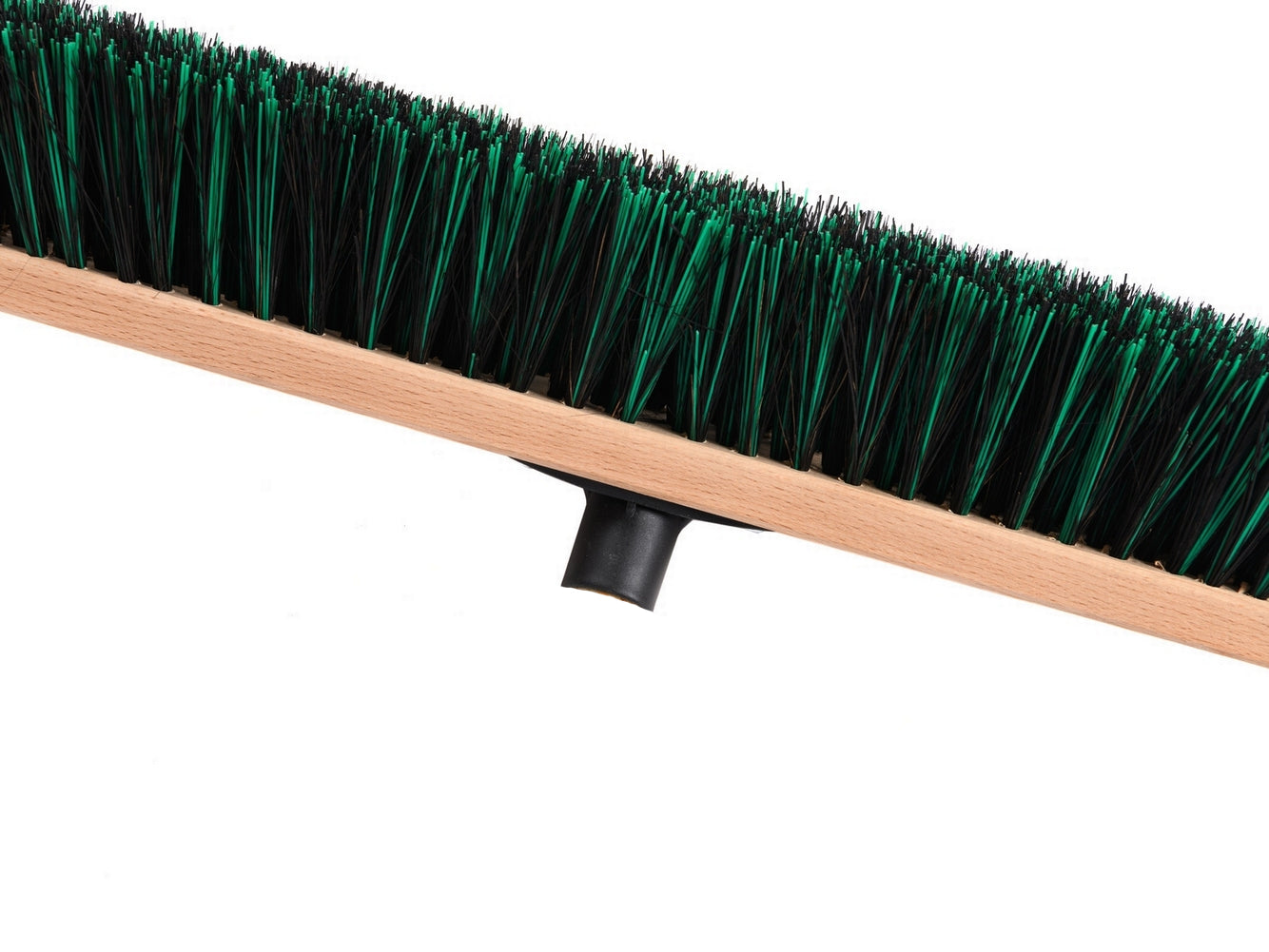 Professional street broom BawiMix bristles mixture with universal plastic holder broom without handle sweeping broom