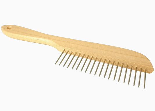 Broom comb brush comb for all synthetic hair and natural hair bristles