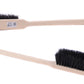 Sehr weicher Handfeger mit Langstiel 60cm Rosshaar-Naturhaar-Borsten Sicherheitshandfeger