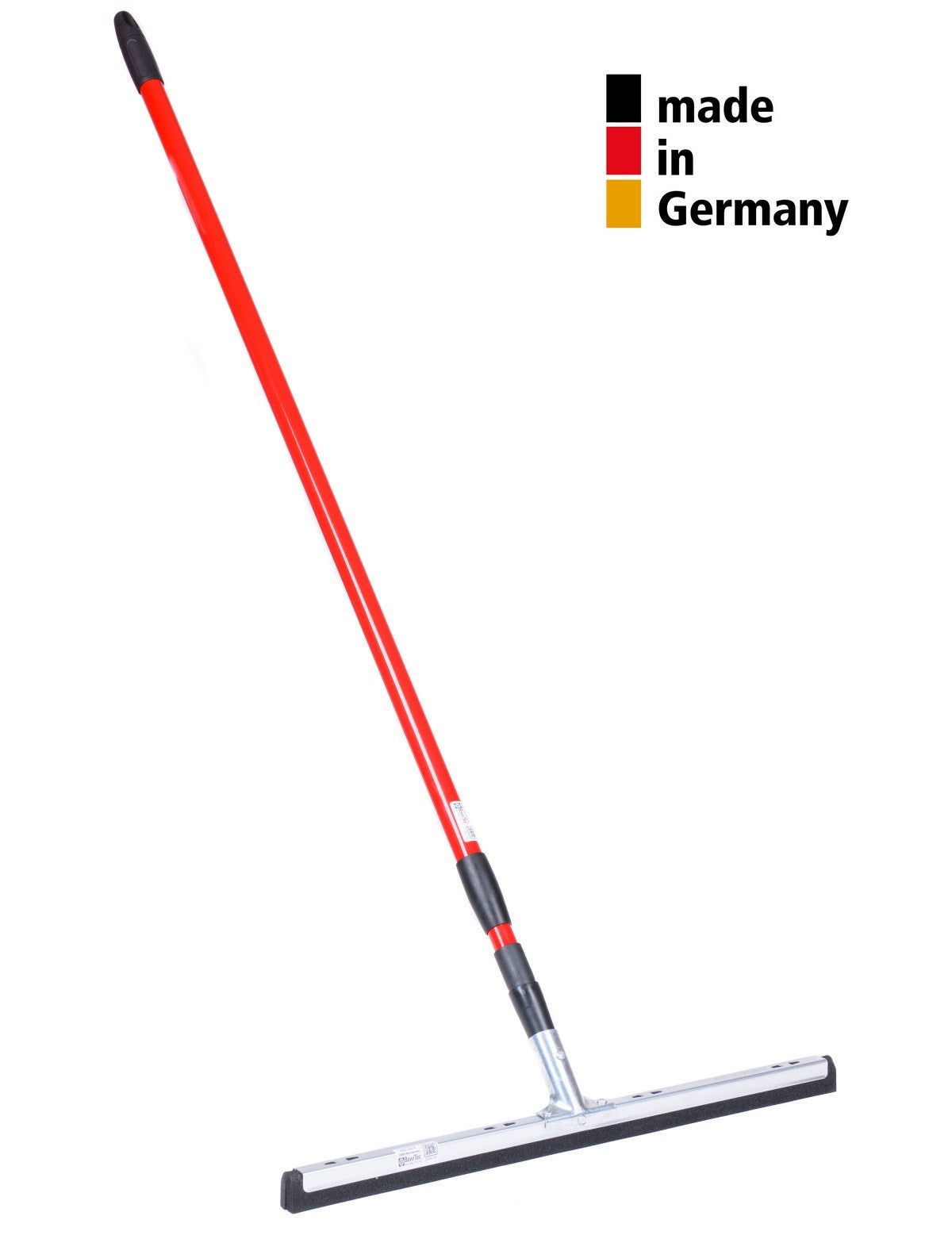 Water squeegee water squeegee 45cm wide with metal telescopic handle max. length 155cm